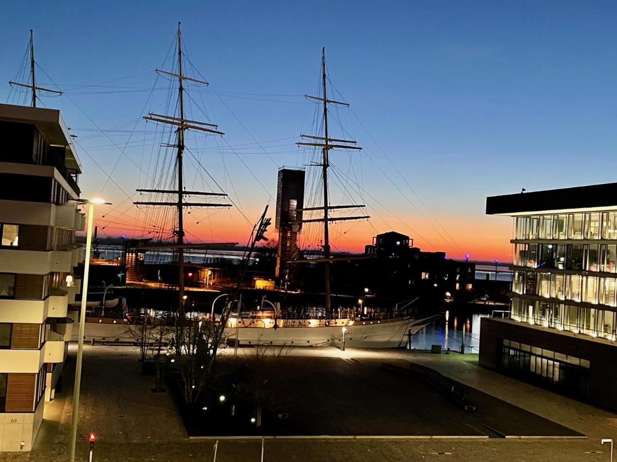 Ferienwohnungen An Der Weser Bremerhaven Exterior foto