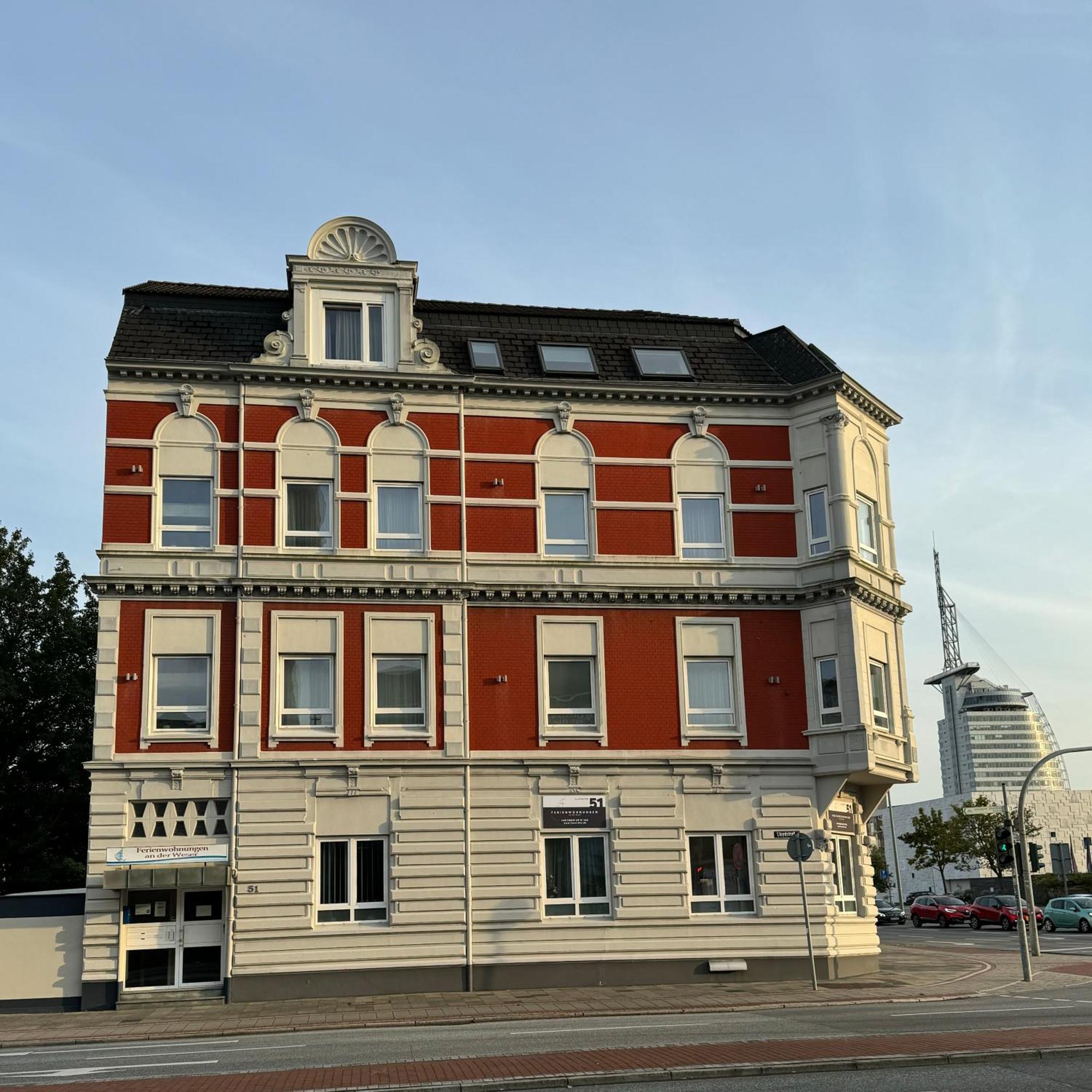 Ferienwohnungen An Der Weser Bremerhaven Exterior foto