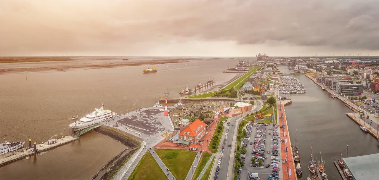 Ferienwohnungen An Der Weser Bremerhaven Exterior foto