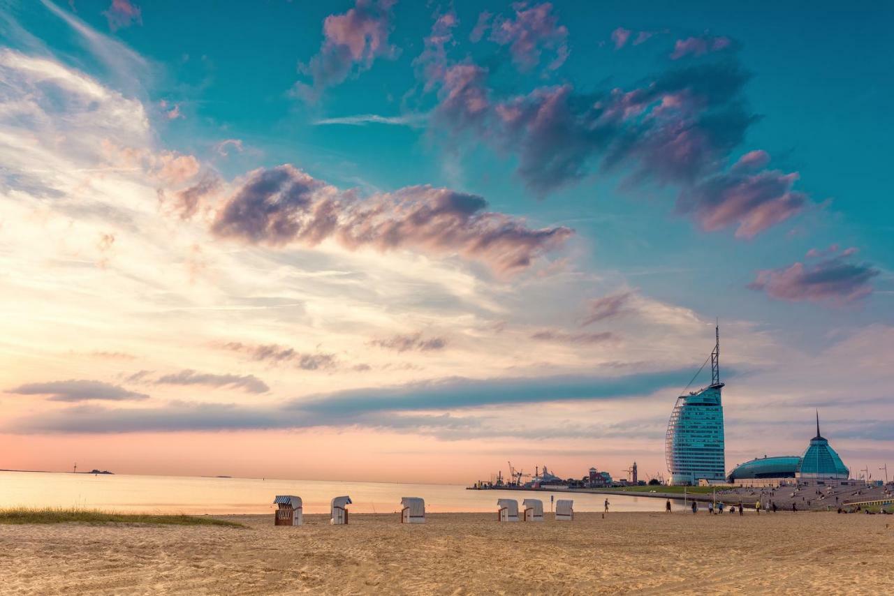 Ferienwohnungen An Der Weser Bremerhaven Exterior foto